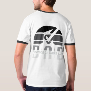 T-shirt Alimenté par l'Amour de papa : faire des souvenirs