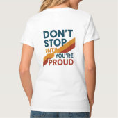 T-shirt Alimenté par le feu (Dos)