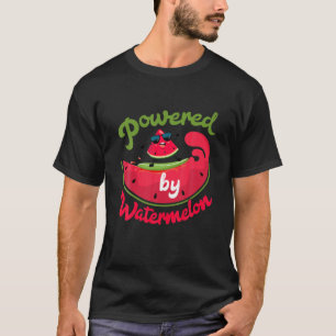 T-shirt Alimenté Par Les Amateurs De Melon De Pastèque