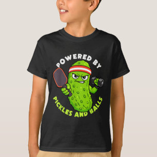 T-shirt Alimenté par les cornichons et les amateurs de pic