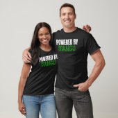 T-shirt Alimenté Par Mangu (Unisexe)