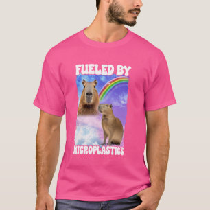 T-shirt Alimenté Par Microplastiques Capybara