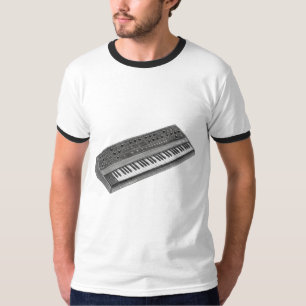 T-shirt Alimenté par Oscillateurs – Synthé Poly Vintage