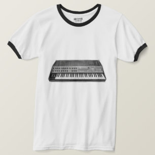 T-shirt Alimenté par Oscillateurs – Synthétiseur à Table d