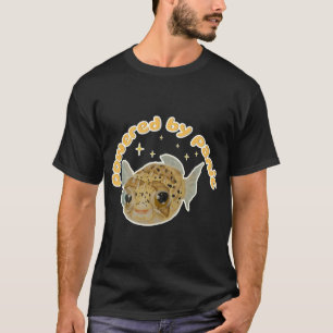 T-shirt Alimenté par Panic Popcorn le Poisson Porc-épic