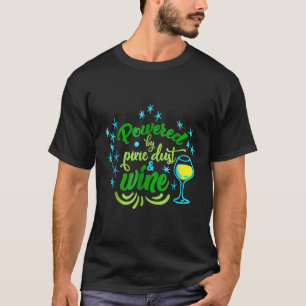 T-shirt Alimenté Par Pixie Poussière Et Vin