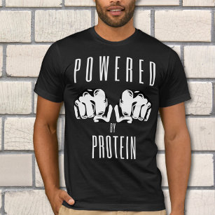 T-shirt Alimenté Par Poings Protéin Carnivore