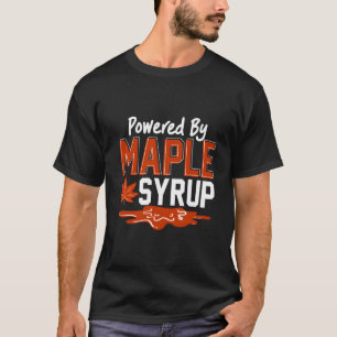 T-shirt Alimenté Par Sirop D'Érable Tapg D'Érable