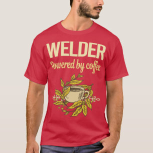 T-shirt Alimenté Par Soudeur De Café