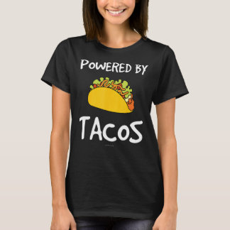 T-shirt Alimenté Par Tacos Tacos