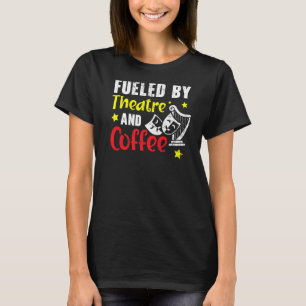 T-shirt Alimenté Par Un Interprète Théâtre Et Café Broadwa