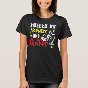 T-shirt Alimenté Par Un Interprète Théâtre Et Café Broadwa