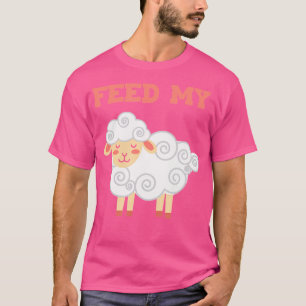 T-shirt Alimenter Mon Élevage Agricole Agneau Domestique A