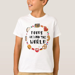 T-shirt Aliments dans le monde
