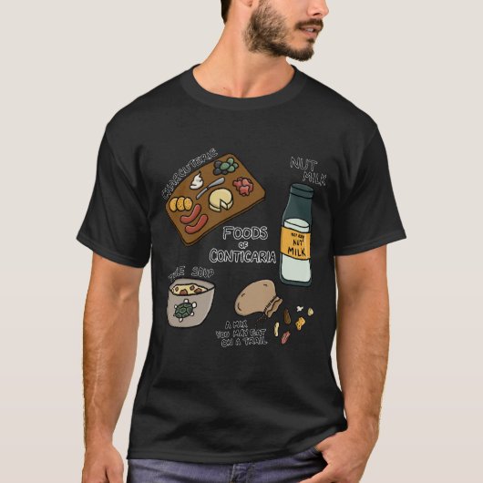 T-shirt Aliments de Conticaria (Devant)