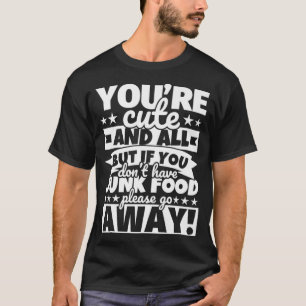 T-shirt Aliments de malbouffe Lover Food Funny Premium