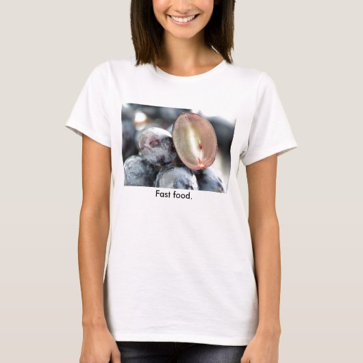 T-shirt Aliments de préparation rapide T (Devant)
