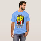 T-shirt Aliments, mignonnes frites, Cadeau Fry Day Cool (Devant entier)