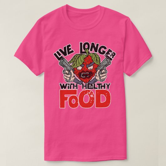 T-shirt Aliments sains (Design devant)