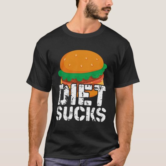 T-shirt Aliments Suck (Devant)