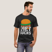T-shirt Aliments Suck (Devant entier)