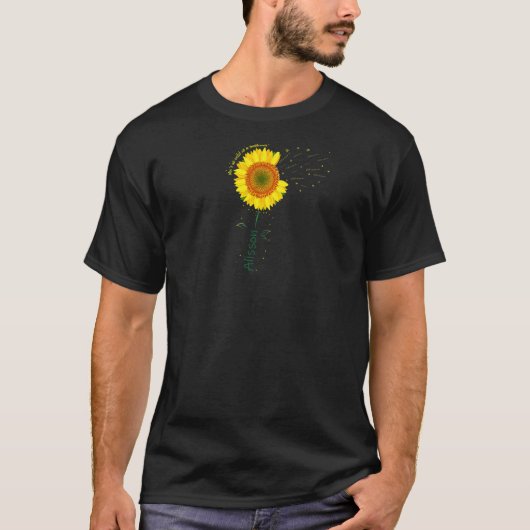 T-shirt Alisson fille Alisson Nom Sunflower (Devant)