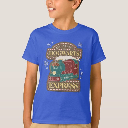 T-shirt All Aboard the HOGWARTS™ Express Christmas Cookie (Devant)