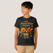 T-shirt All About Fall Prevention Funny Autumn Therapy Pt (Devant entier)