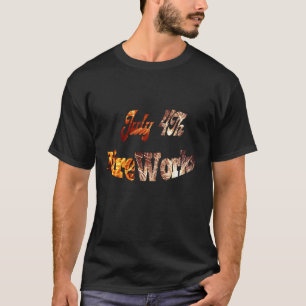 T-shirt All American Modern Juillet 4 Papa