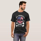 T-shirt All American Whatever Fun 4th of July USA Flag Pir (Devant entier)