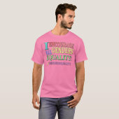 T-shirt "ALL GENDERS EQUALITY" Belle conception. Commandez (Devant entier)