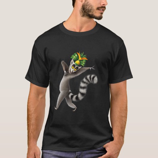 T-shirt All Hail King Julien (Devant)