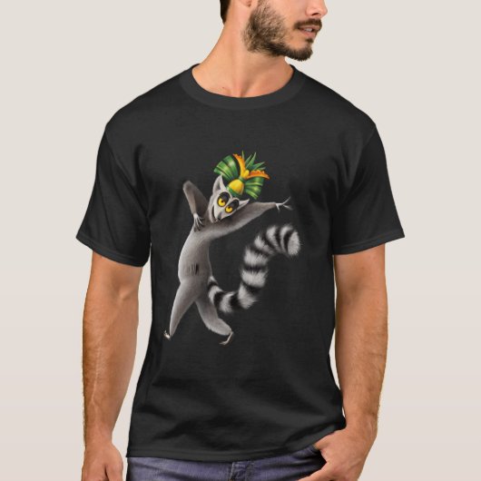 T-shirt All Hail King Julien (Devant)