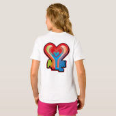 T-SHIRT ALL LOVES BY MASANSER (Dos entier)