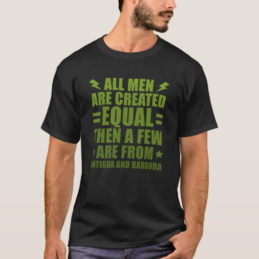 T-shirt All Men Are Created Equal Palestinian Humor Palest (Devant)