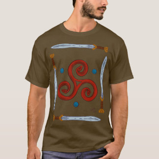 T-shirt All Snakes Day Triskel par Haunty Beauty Art