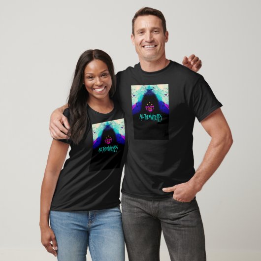 T-shirt All them witches psychedelic ATW design     (Unisexe)