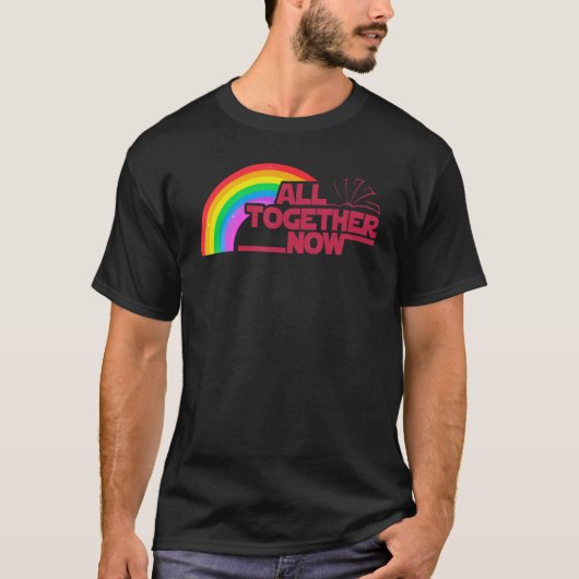 T-shirt All Together Now Summer Reading 2023 Rainbow Book (Devant)