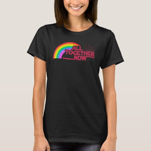 T-shirt All Together Now Summer Reading 2023 Rainbow Book (Devant)