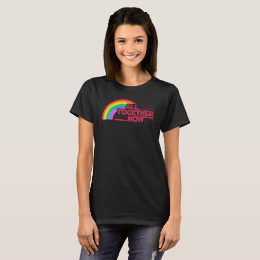 T-shirt All Together Now Summer Reading 2023 Rainbow Book (Devant entier)