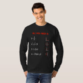 T-shirt All you need is Love mathematician math teacher (Devant entier)