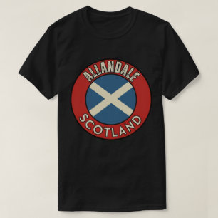 T-shirt Allandale, Écosse