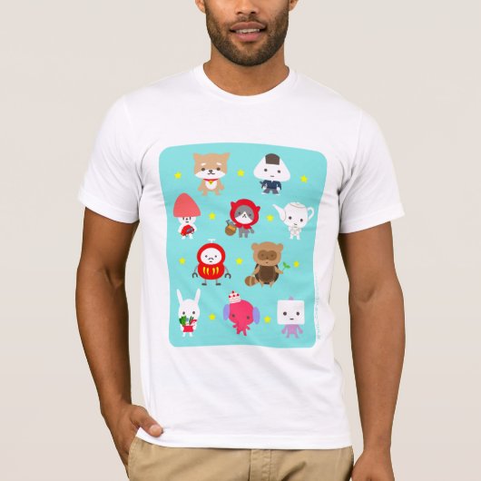 T-shirt - AllCharacters - étoiles (Devant)