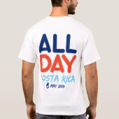 T-shirt AllDayCostaRicaFront (Dos)