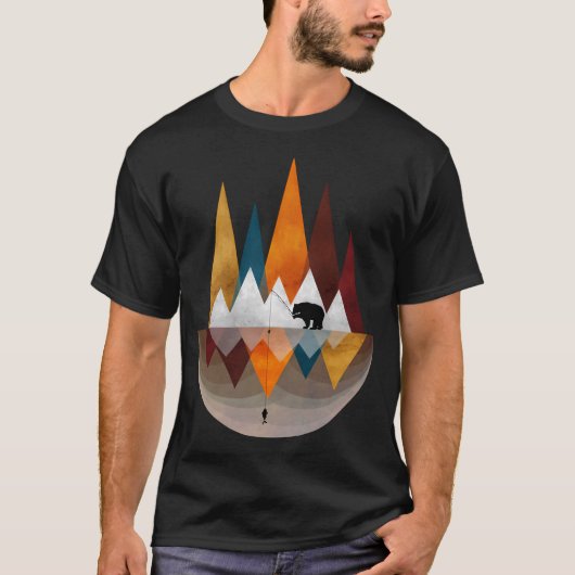 T-shirt Allé Pêcher (Devant)