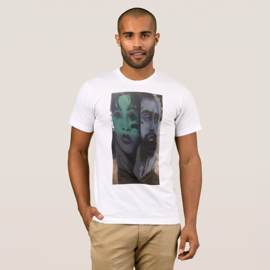 T-shirt Allé trop tôt - oeil laissé et Nipsey Hussle (Devant entier)