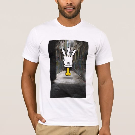 T-shirt Allée de botte (Devant)