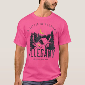 T-shirt Allegany State Park New York Plutôt Camping