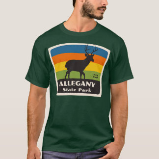 T-shirt Allegany State Park New York Roaming Deer