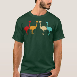T-shirt Allégation Safari Afrique Ostrich animal d'oiseaux